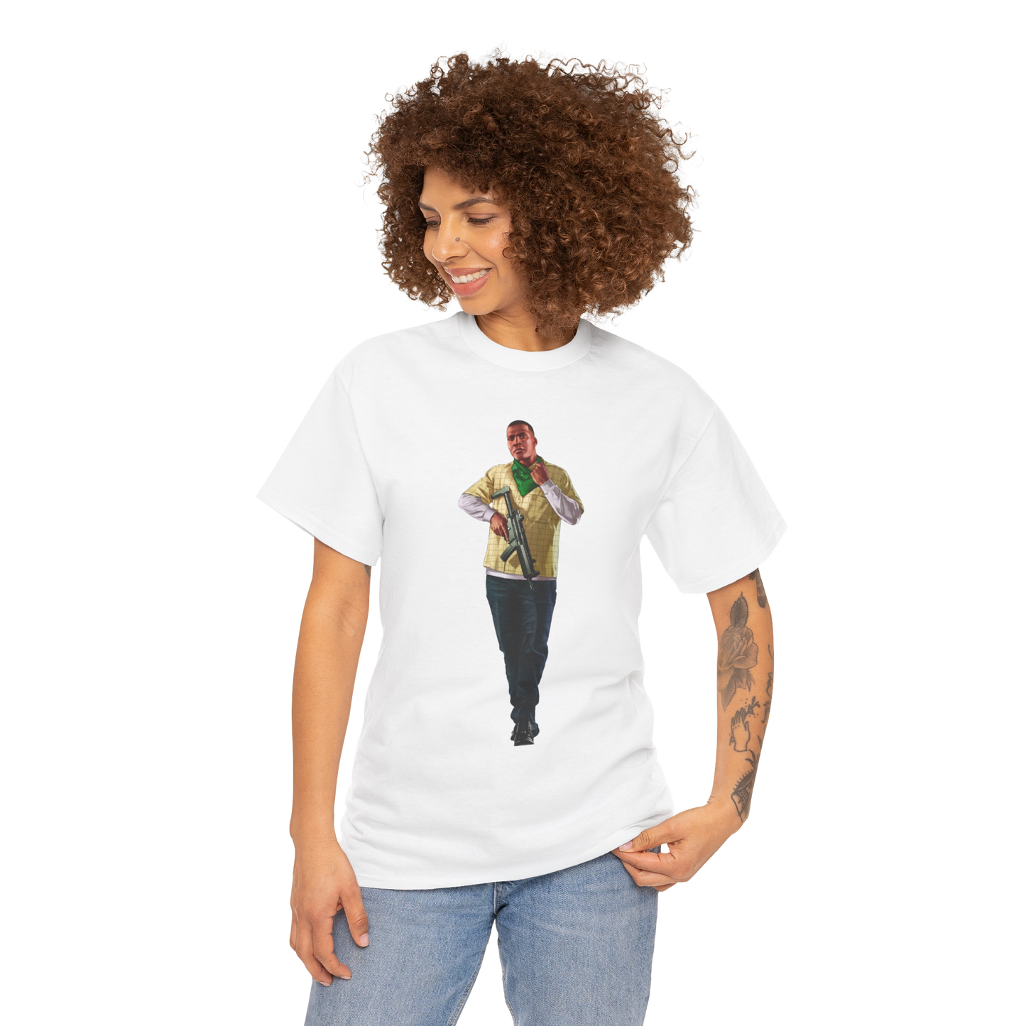 Franklin Clinton - GTA V Over Size T Shirt
