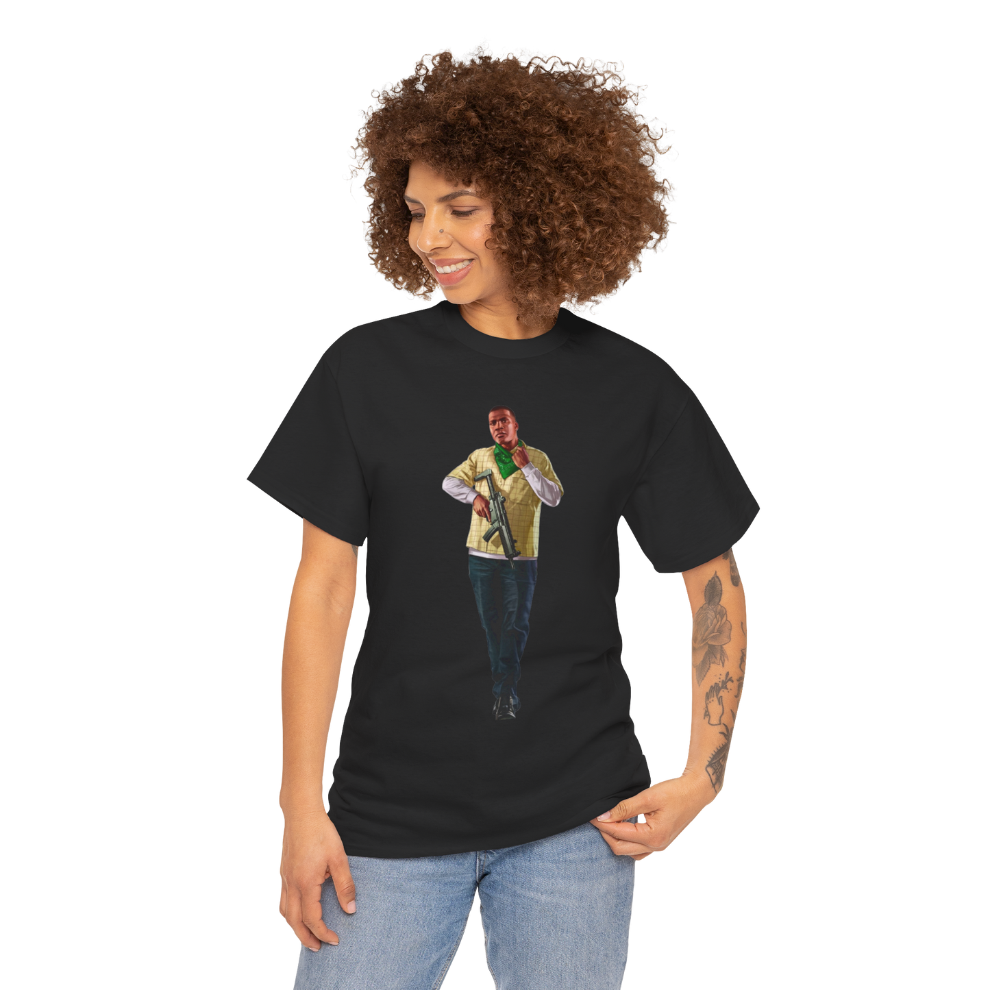 Franklin Clinton - GTA V Over Size T Shirt