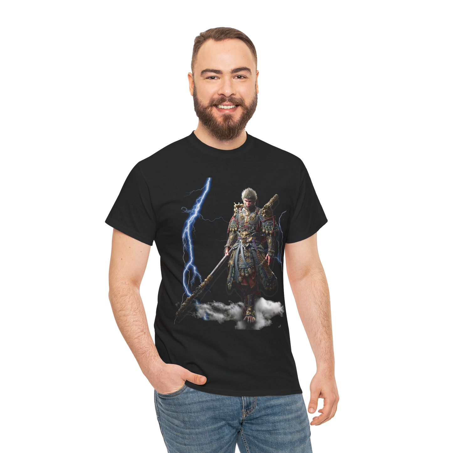 Black Myth Wukong Over Size T Shirt